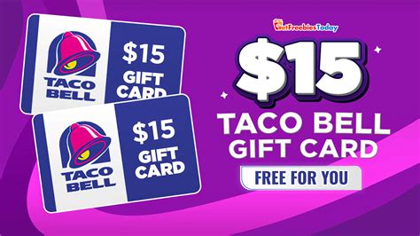 are there taco bell gift cards
